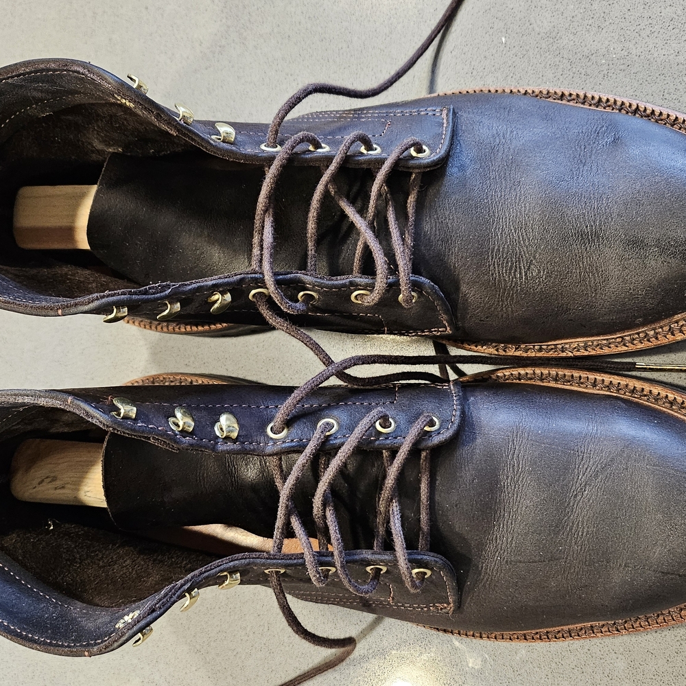 Men's Black Leather Boots